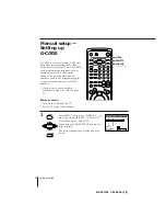 Preview for 20 page of Sony SLV-X837AS Operating Instructions Manual