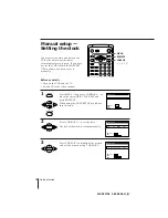 Preview for 26 page of Sony SLV-X837AS Operating Instructions Manual