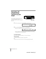 Preview for 42 page of Sony SLV-X837AS Operating Instructions Manual