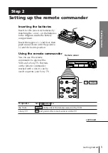 Preview for 5 page of Sony SLV-X847ML Operating Instructions Manual