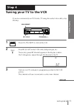 Preview for 11 page of Sony SLV-X847ML Operating Instructions Manual