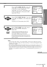 Preview for 19 page of Sony SLV-X847ML Operating Instructions Manual