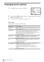 Preview for 62 page of Sony SLV-X847ML Operating Instructions Manual