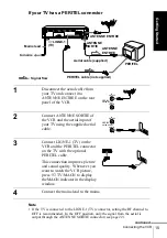 Preview for 15 page of Sony SLV-X9D Operating Instructions Manual