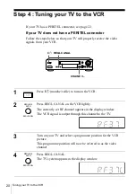 Preview for 20 page of Sony SLV-X9D Operating Instructions Manual