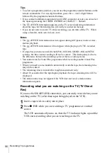 Preview for 56 page of Sony SLV-X9D Operating Instructions Manual