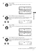 Preview for 59 page of Sony SLV-X9D Operating Instructions Manual