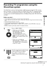 Preview for 63 page of Sony SLV-X9D Operating Instructions Manual