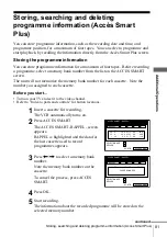 Preview for 81 page of Sony SLV-X9D Operating Instructions Manual