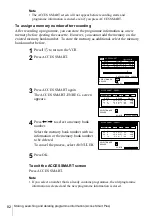 Preview for 82 page of Sony SLV-X9D Operating Instructions Manual