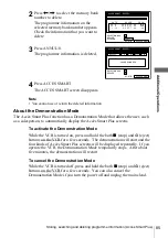 Preview for 85 page of Sony SLV-X9D Operating Instructions Manual