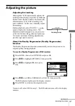 Preview for 87 page of Sony SLV-X9D Operating Instructions Manual