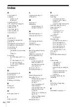 Preview for 104 page of Sony SLV-X9D Operating Instructions Manual