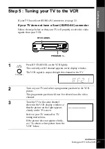 Preview for 21 page of Sony SLV-X9G Operating Instructions Manual