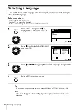 Preview for 30 page of Sony SLV-X9G Operating Instructions Manual