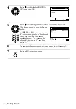 Preview for 32 page of Sony SLV-X9G Operating Instructions Manual