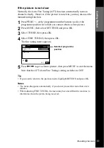 Preview for 33 page of Sony SLV-X9G Operating Instructions Manual