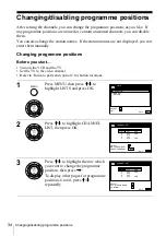 Preview for 34 page of Sony SLV-X9G Operating Instructions Manual