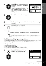 Preview for 35 page of Sony SLV-X9G Operating Instructions Manual