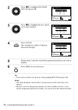 Preview for 36 page of Sony SLV-X9G Operating Instructions Manual