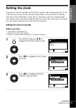 Preview for 39 page of Sony SLV-X9G Operating Instructions Manual