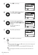 Preview for 40 page of Sony SLV-X9G Operating Instructions Manual