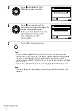 Preview for 42 page of Sony SLV-X9G Operating Instructions Manual