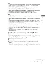 Preview for 49 page of Sony SLV-X9G Operating Instructions Manual