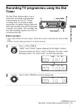 Preview for 51 page of Sony SLV-X9G Operating Instructions Manual