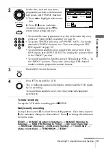 Preview for 61 page of Sony SLV-X9G Operating Instructions Manual