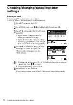 Preview for 68 page of Sony SLV-X9G Operating Instructions Manual