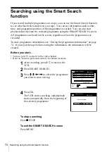 Preview for 72 page of Sony SLV-X9G Operating Instructions Manual