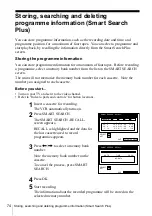 Preview for 74 page of Sony SLV-X9G Operating Instructions Manual