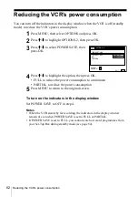 Preview for 82 page of Sony SLV-X9G Operating Instructions Manual