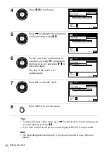 Preview for 24 page of Sony SLV-X9N ShowView Operating Instructions Manual