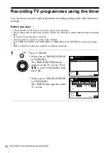 Preview for 56 page of Sony SLV-X9N ShowView Operating Instructions Manual