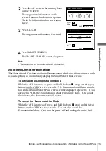 Preview for 75 page of Sony SLV-X9N ShowView Operating Instructions Manual