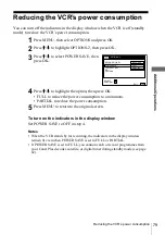 Preview for 79 page of Sony SLV-X9N ShowView Operating Instructions Manual