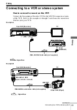 Preview for 83 page of Sony SLV-X9N ShowView Operating Instructions Manual