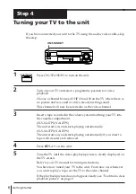 Preview for 8 page of Sony SLV-XA127PS Operating Instructions Manual