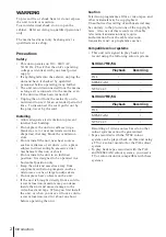 Preview for 2 page of Sony SLV-XA17ME Operating Instructions Manual