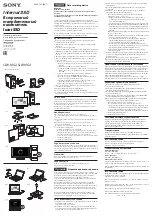 Preview for 1 page of Sony SLW-MG2 Operating Instructions