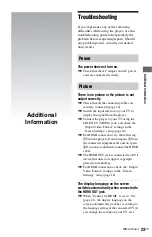 Предварительный просмотр 23 страницы Sony SMP-N100 Operating Instructions Manual