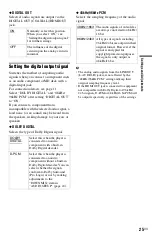 Preview for 25 page of Sony SMPU10 - USB Media Player Operating Instructions Manual