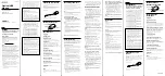 Preview for 1 page of Sony SMU-SL1 Operating Instructions