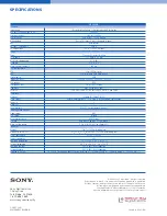 Предварительный просмотр 6 страницы Sony SNC-CS3N Brochure & Specs