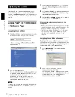 Preview for 8 page of Sony SNC-CS3N User Manual