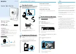 Preview for 1 page of Sony SNC-CX600W Quick Start Manual