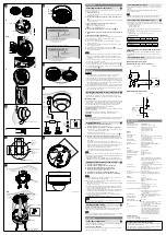 Предварительный просмотр 2 страницы Sony SNC-DH180 Installation Manual