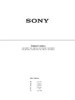 Sony SNC-EMX30 User Manual preview